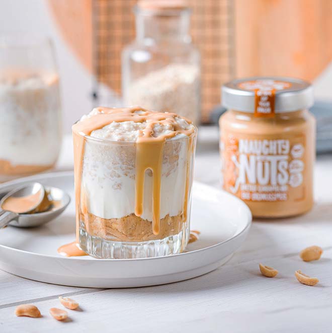 Naughty Nuts Nussbutter Bio Erdnussmus Salted Caramel